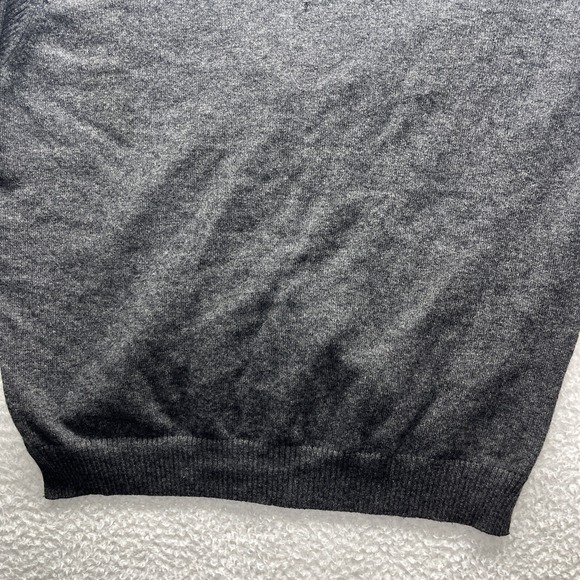 Pure Collection Cardigan Womens 12 Gray Wool Cashmere Long Sleeve Buttoned Fit - Picture 15 of 16